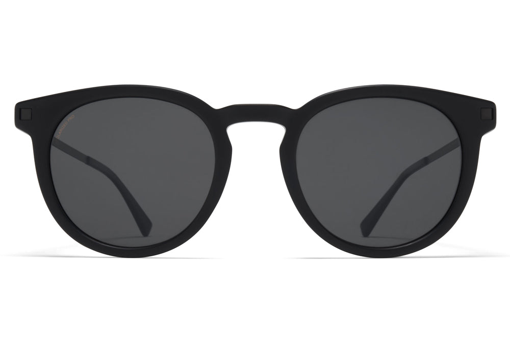 MYKITA - Lahti Sunglasses Matte Black/Black with Polarized Pro Hi-Con Grey Lenses