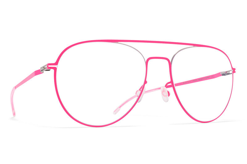 MYKITA Eyewear - Eero Silver/Neon Pink