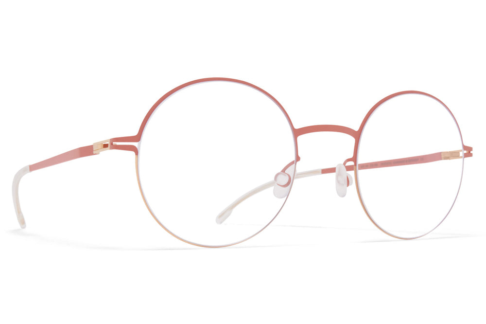MYKITA - Lotta Eyeglasses Champagne Gold/Pink Clay