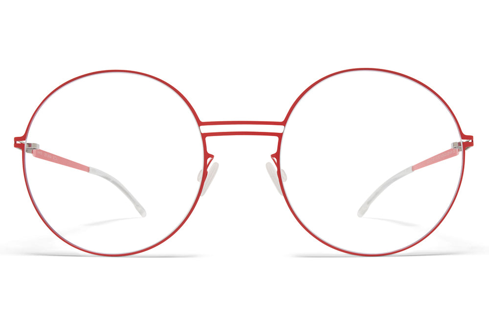 MYKITA - Lovisa Eyeglasses Silver/Rusty Red