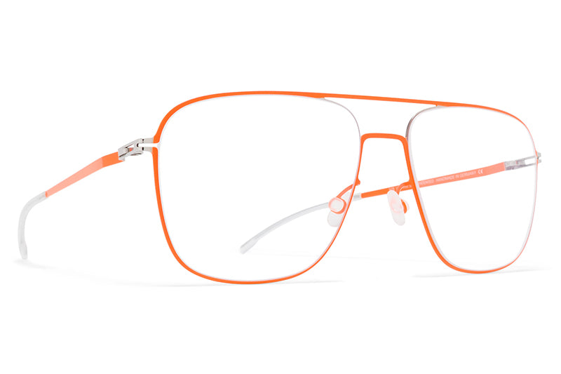 MYKITA® Eyeglasses Silver/Neon Orange