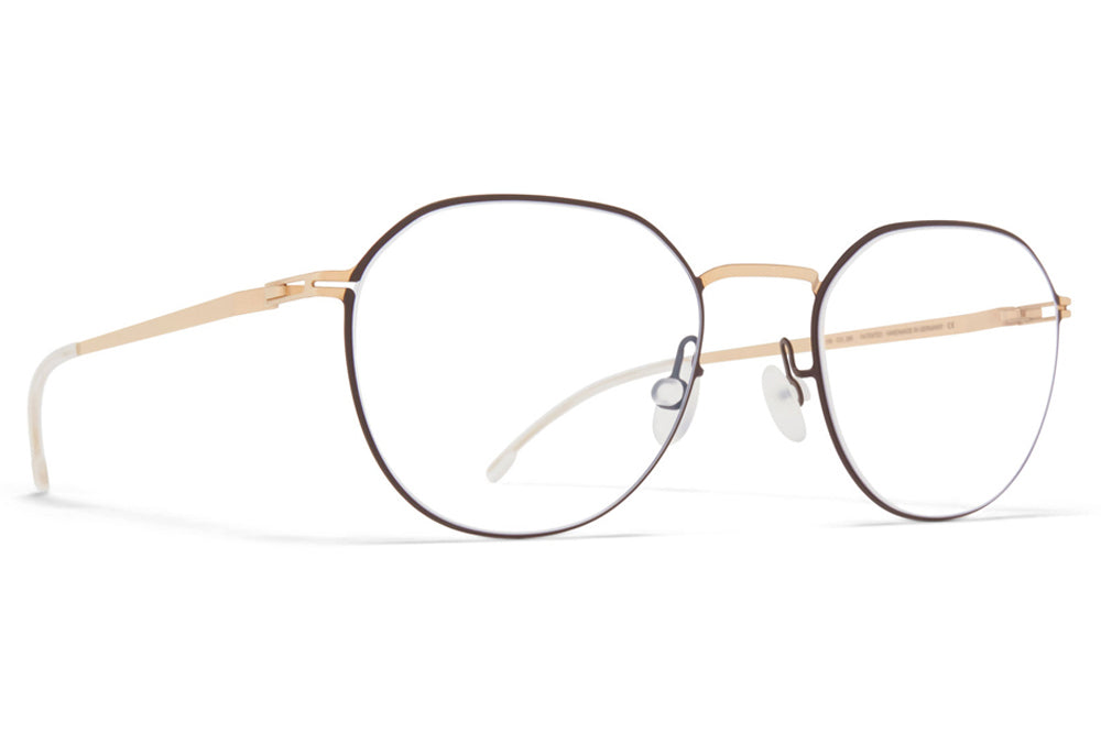 MYKITA - Yngve Eyeglasses Champagne Gold/Dark Brown