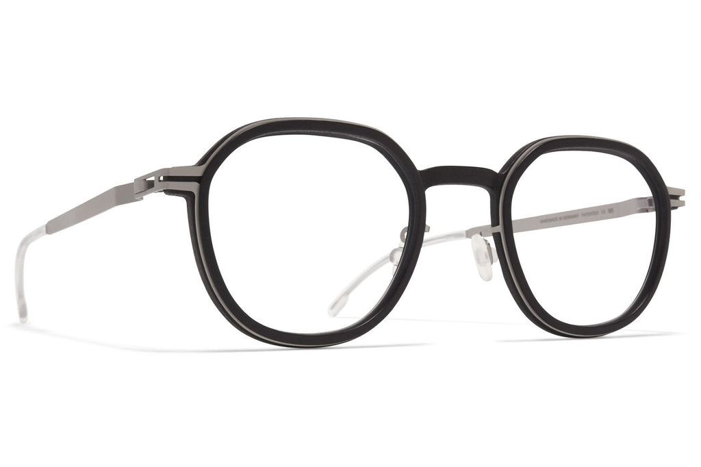 MYKITA MYLON - Birch Eyeglasses MH49 - Pitch Black/Matte Silver