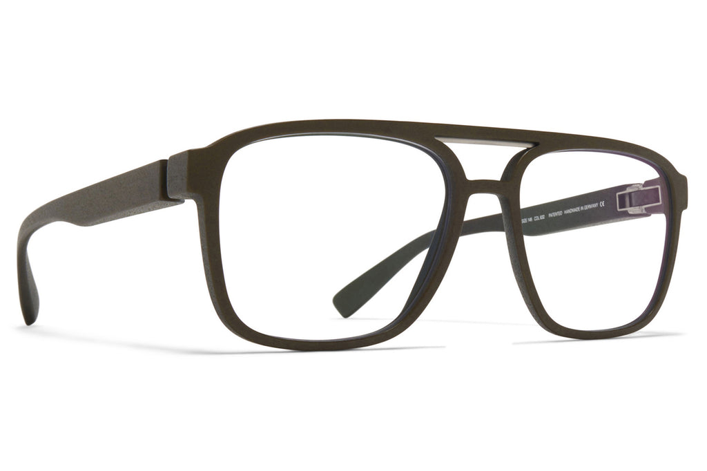 MYKITA Mylon - Cassini Eyeglasses MMT11 - Safari Green/Matte Silver