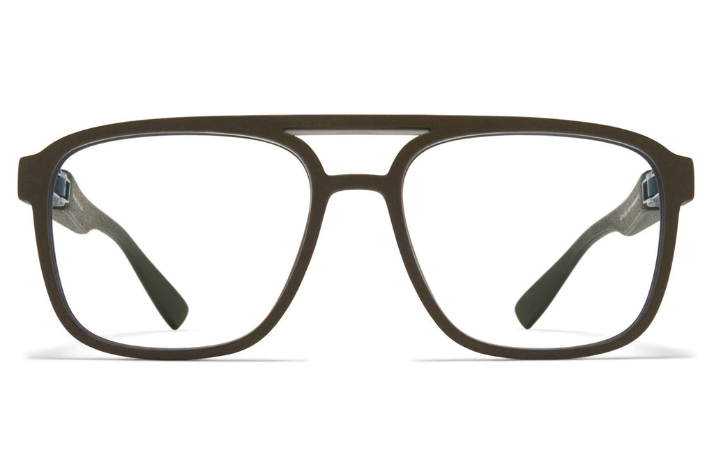 MYKITA Mylon - Cassini Eyeglasses MMT11 - Safari Green/Matte Silver