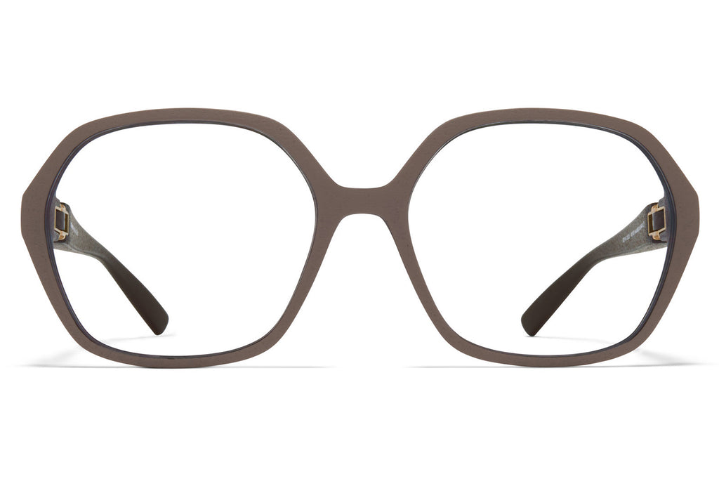 MYKITA Mylon - Leia Eyeglasses MDL2 - Ebony Brown/Mole Grey