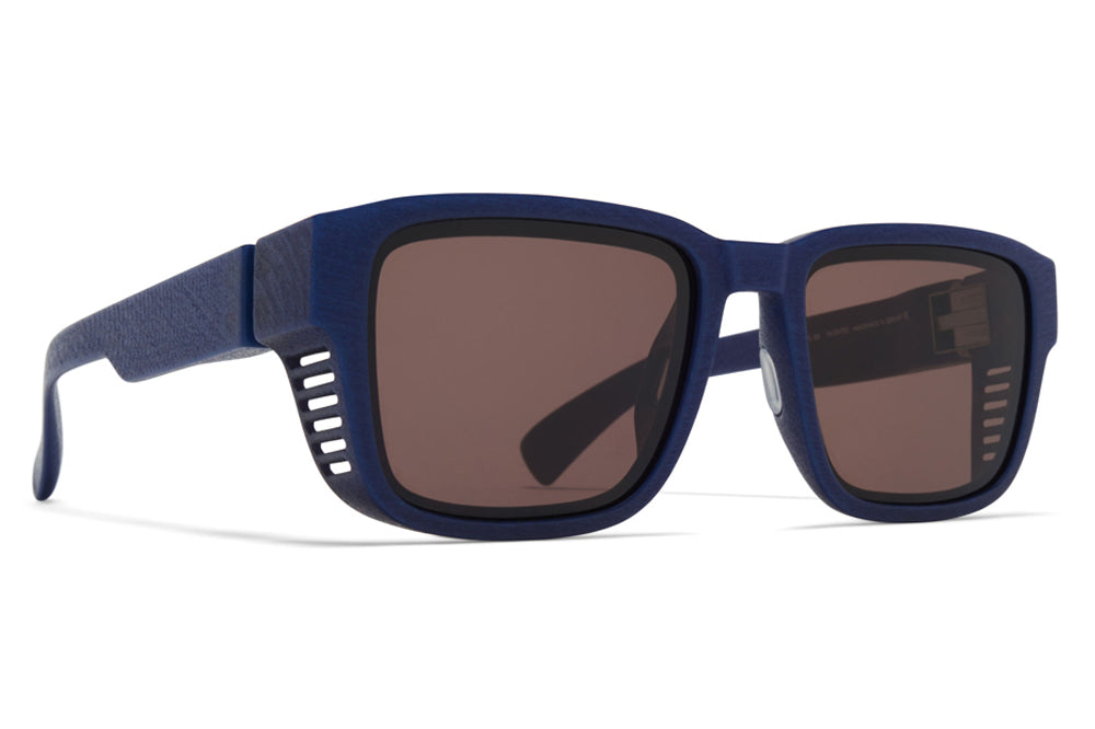 MYKITA - Boost Sunglasses MD25 Navy Blue with Brown Solid Lenses
