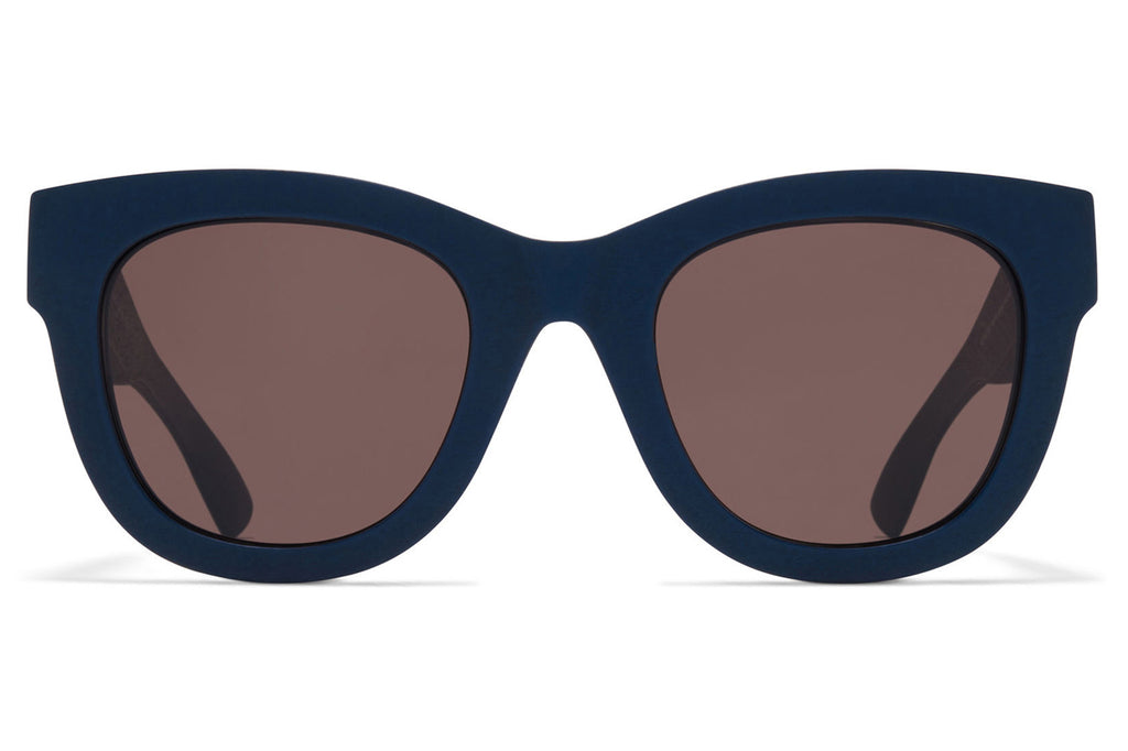 MYKITA Mylon - Dew Sunglasses MD34 - Indigo with Brown Solid Lenses