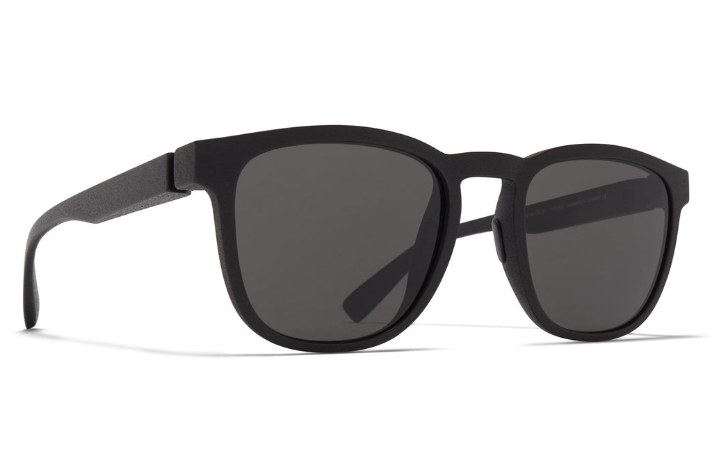 MYKITA Mylon - Lovell Sunglasses MD1 - Pitch Black with Dark Grey Solid Lenses