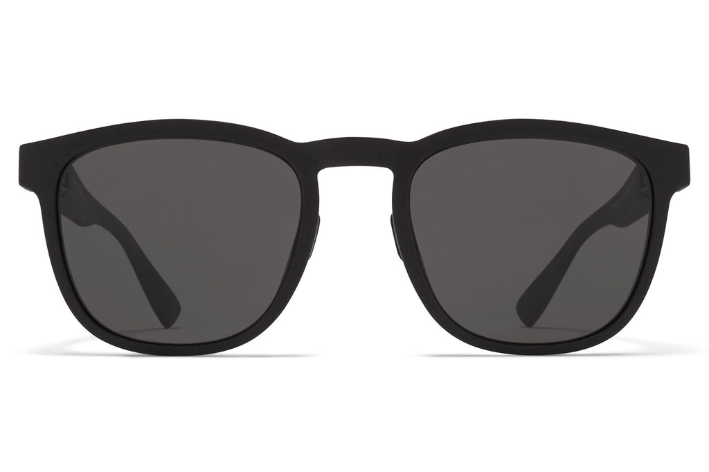 MYKITA Mylon - Lovell Sunglasses MD1 - Pitch Black with Dark Grey Solid Lenses