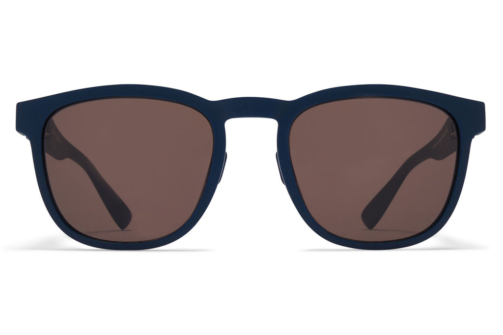 MYKITA Mylon - Lovell Sunglasses MD34 - Indigo with Brown Solid Lenses