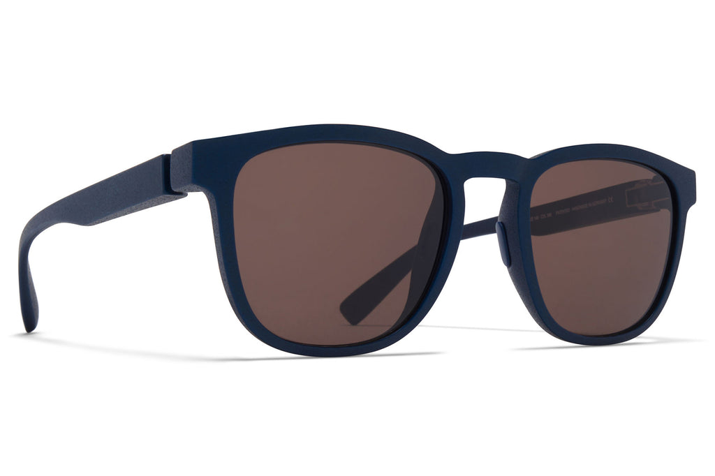 MYKITA Mylon - Lovell Sunglasses MD34 - Indigo with Brown Solid Lenses