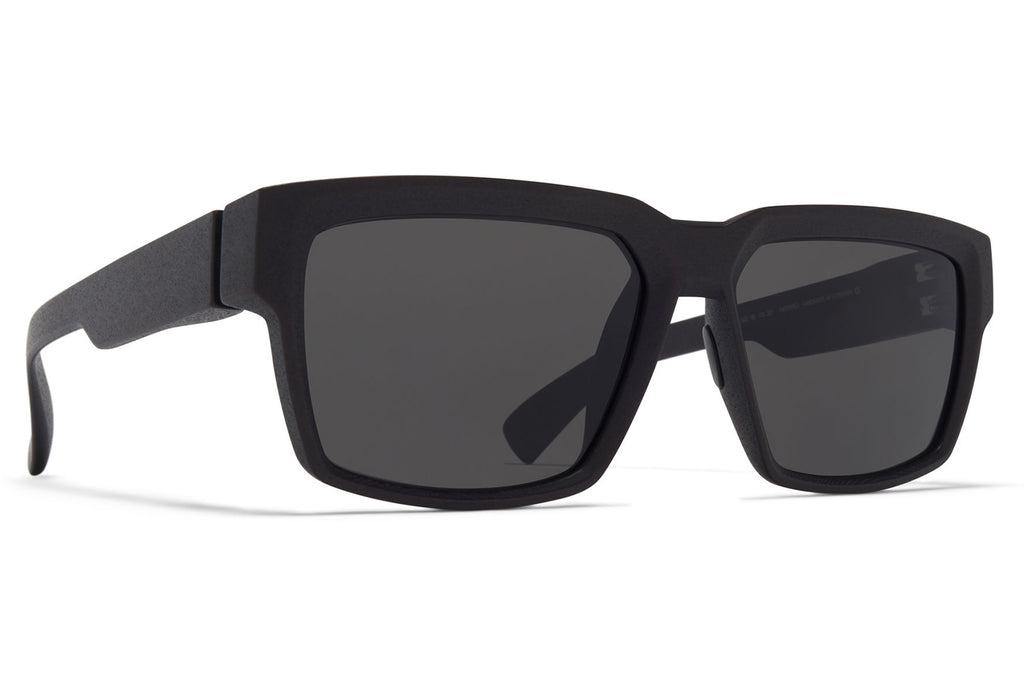 MYKITA Mylon - Musk Sunglasses MD1 - Pitch Black with Dark Grey Solid Lenses