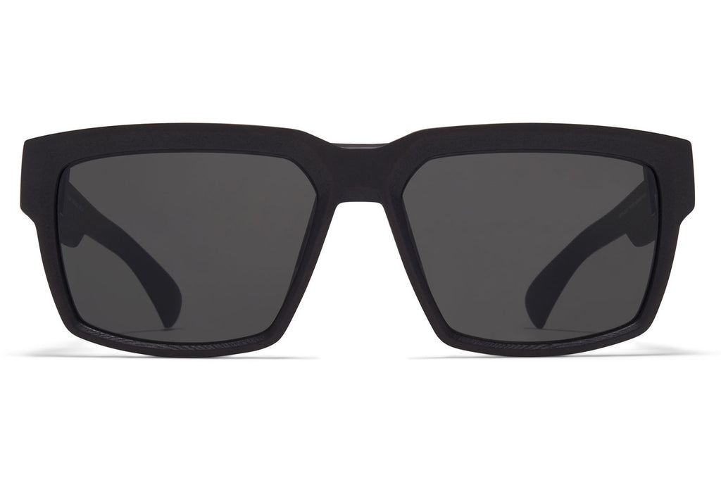 MYKITA Mylon - Musk Sunglasses MD1 - Pitch Black with Dark Grey Solid Lenses