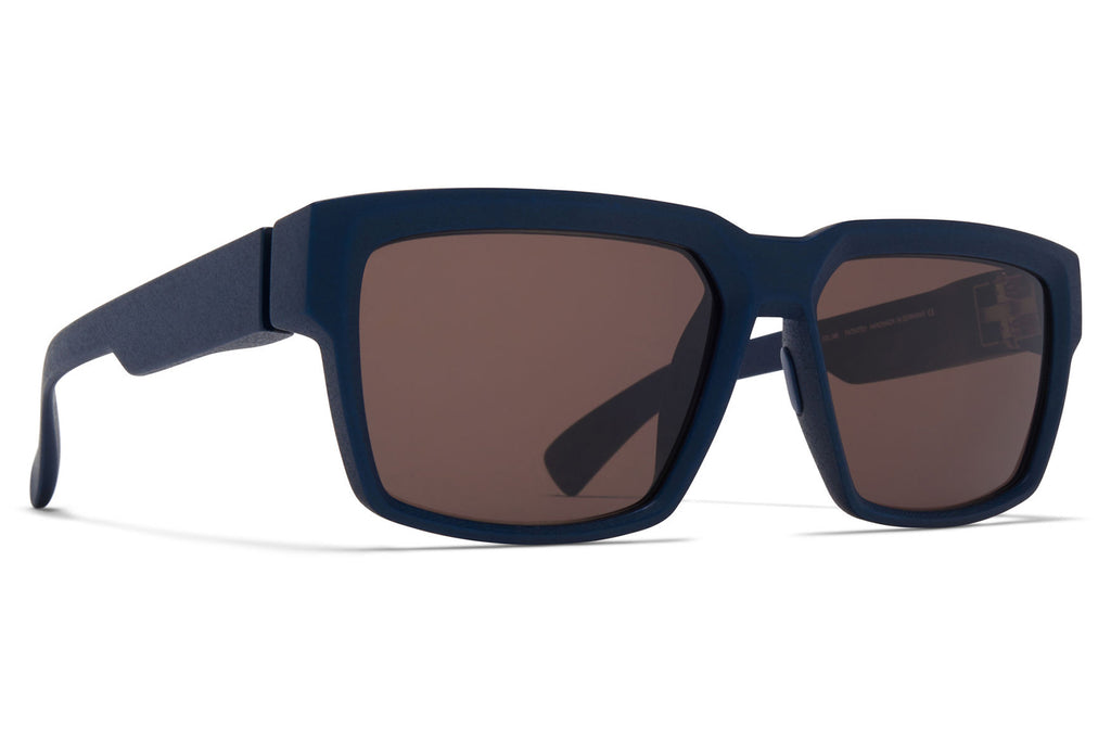 MYKITA Mylon - Musk Sunglasses MD34 - Indigo with Brown Solid Lenses