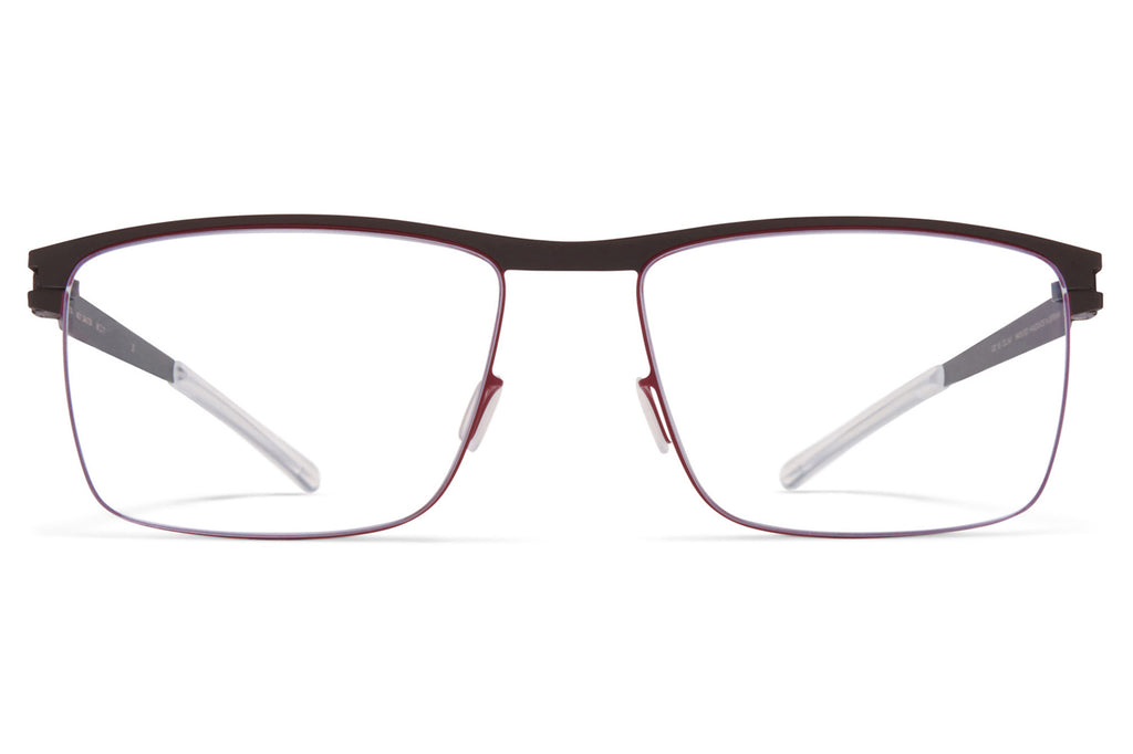 MYKITA - Dalton Eyeglasses Ebony Brown/Cranberry