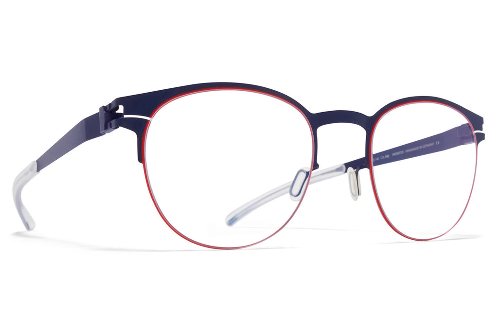 MYKITA - Emory Eyeglasses Navy/Rusty Red