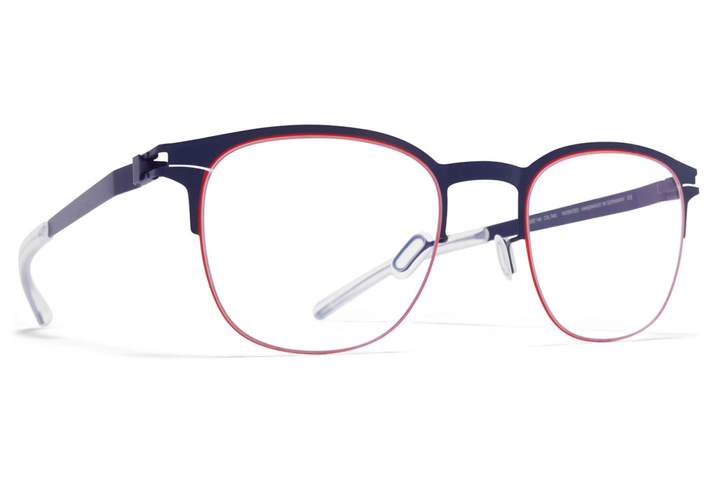 MYKITA - Neville Eyeglasses Navy/Rusty Red