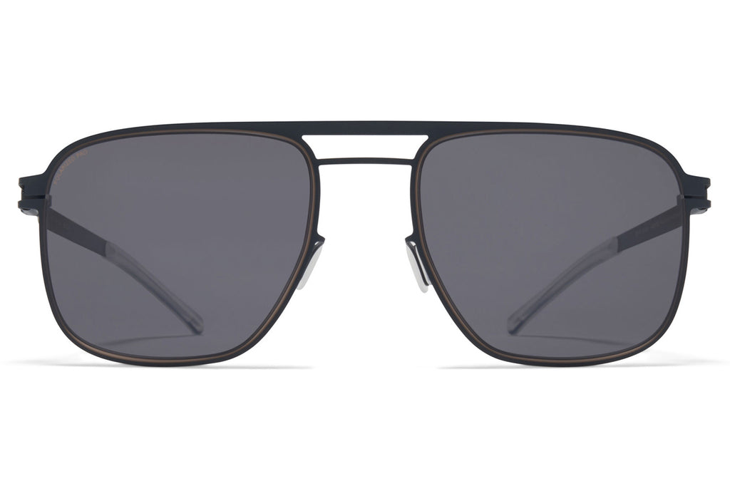 MYKITA - Eli Sunglasses Indigo/Dark Sand with Polarized Pro Hi-Con Grey Lenses