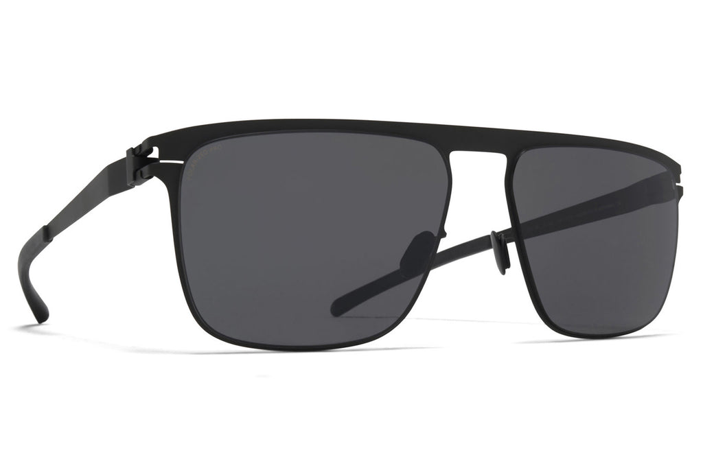 MYKITA - Hampton Sunglasses Black with Polarized Pro Hi-Con Grey Lenses
