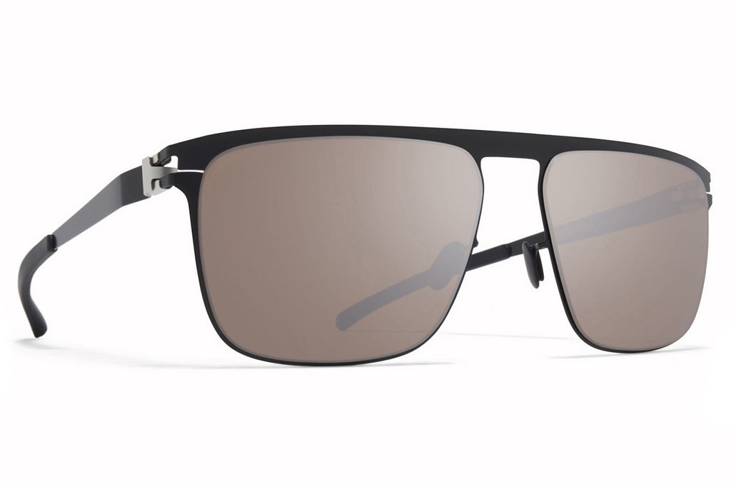 MYKITA - Hampton Sunglasses Jet Black with Polarized Pro Hi-Con Brown Lenses