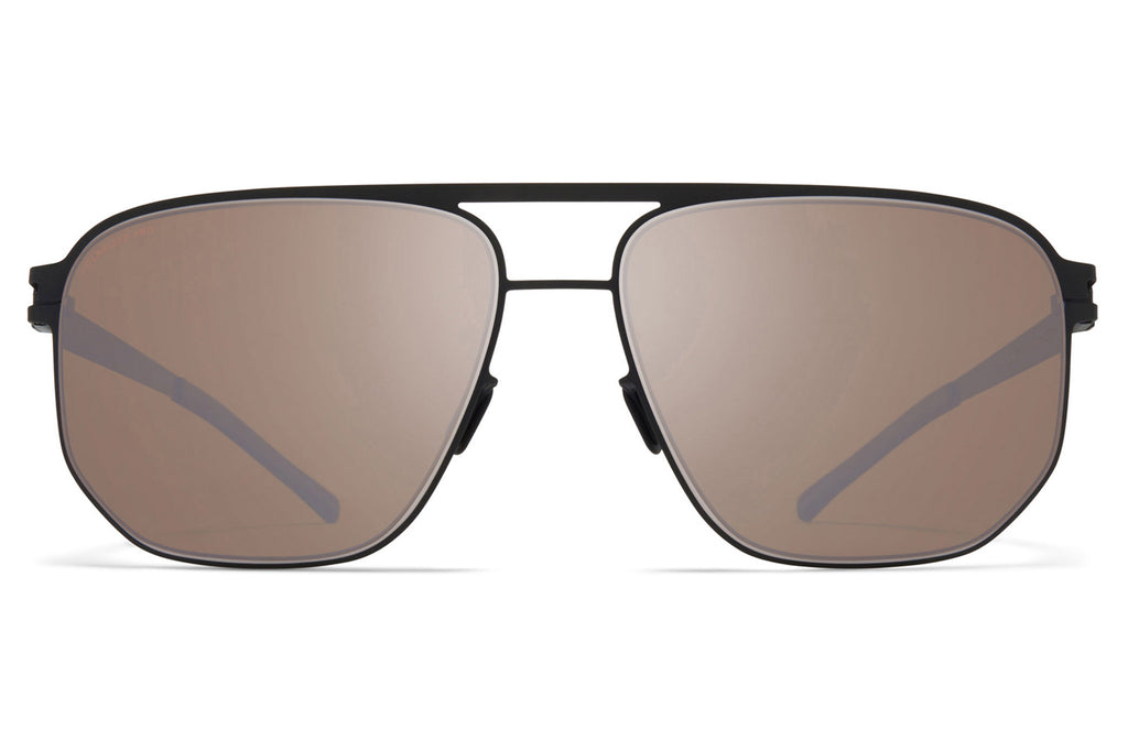 MYKITA - Perry Sunglasses Black/White with Polarized Pro Hi-Con Grey Lenses