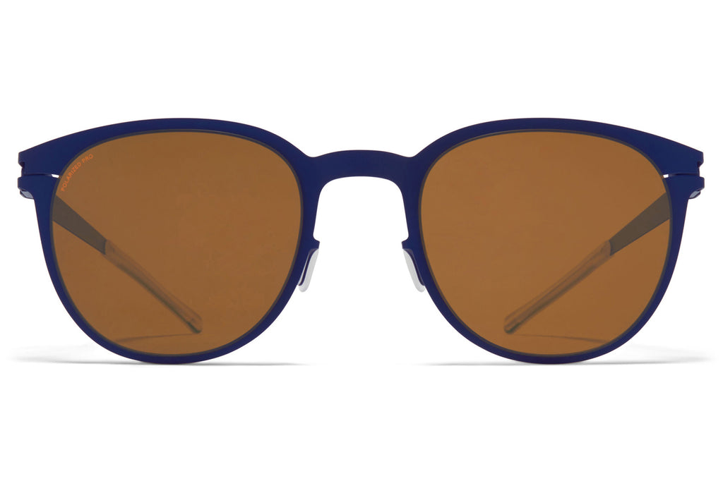 MYKITA - Truman Sunglasses Blue Velvet with Polarized Pro Amber Brown Lenses