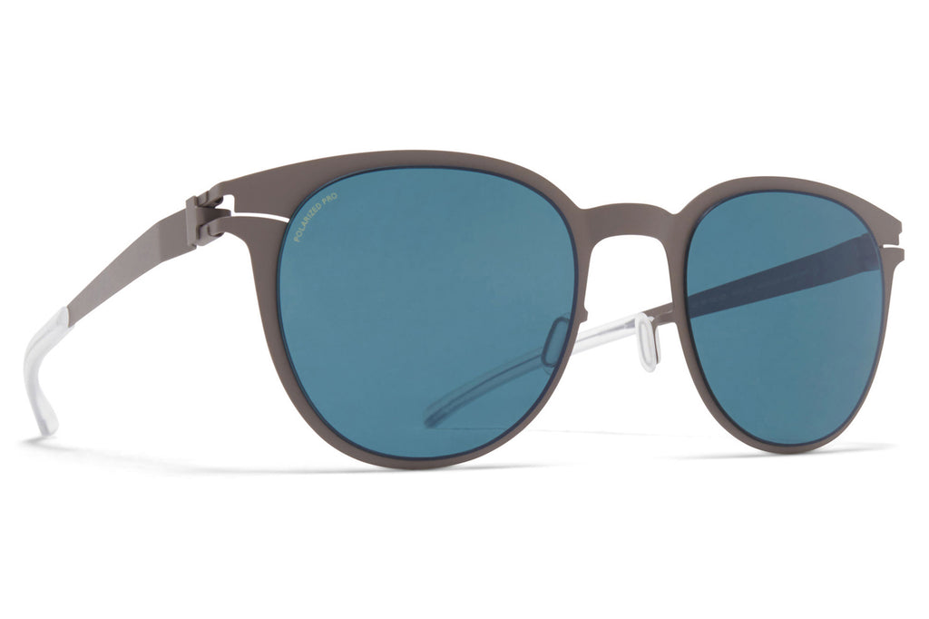 MYKITA - Truman Sunglasses Mole Grey with Polarized Pro Ocean Blue Lenses