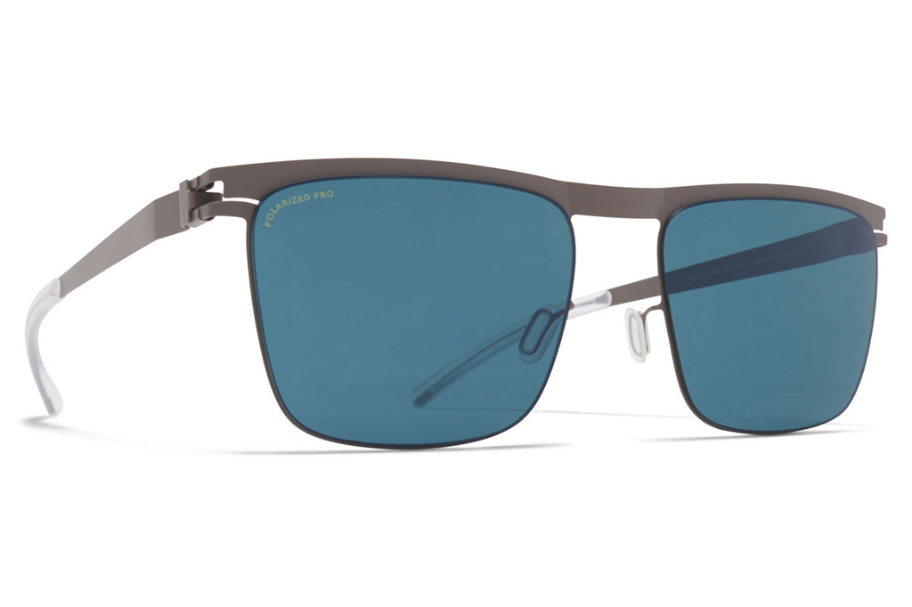 MYKITA - Will Sunglasses Mole Grey with Polarized Pro Ocean Blue Lenses
