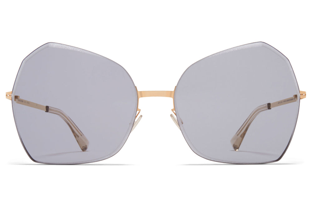 MYKITA - Studio 10.1 Sunglasses Champagne Gold/Black with Grey Facette Lenses