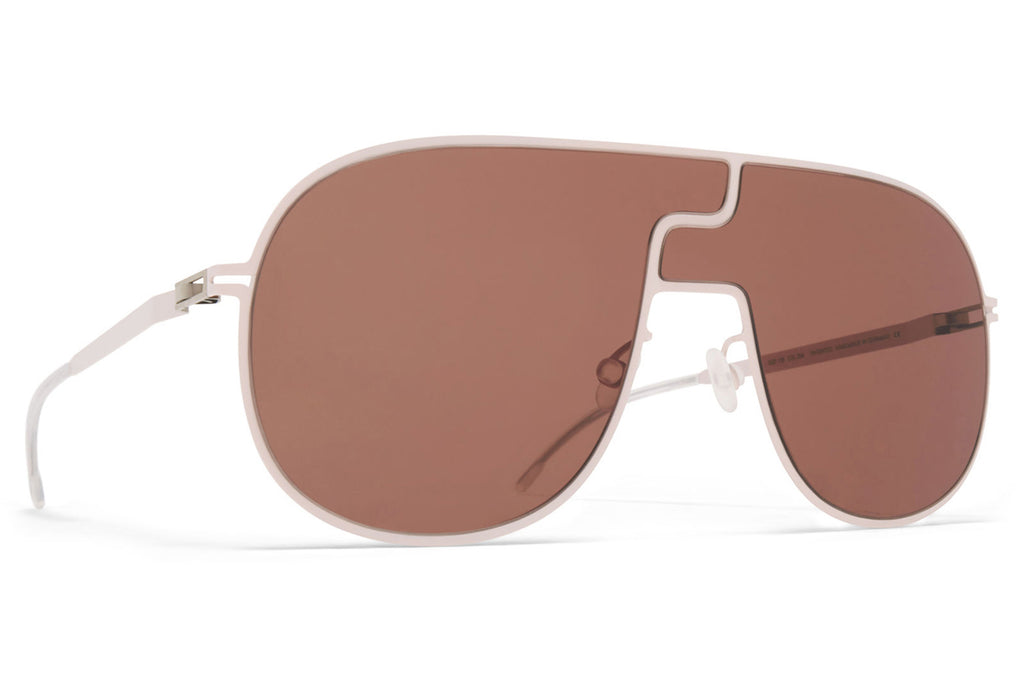 MYKITA - Studio 12.1 Sunglasses Aurore with Rose Wood Brown Lenses