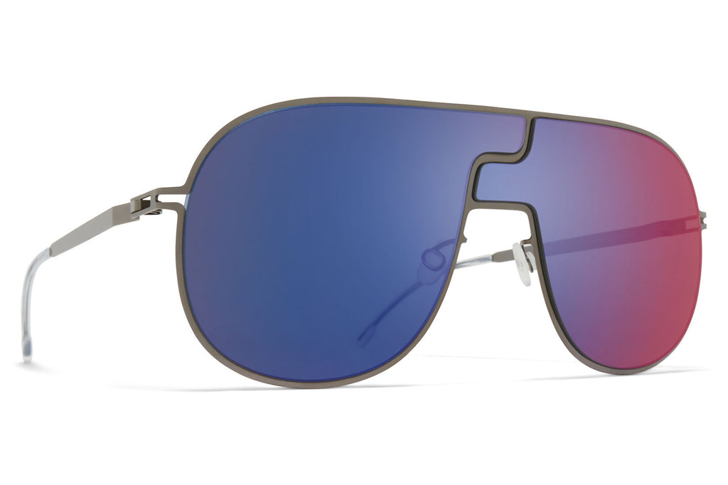 MYKITA - Studio 12.1 Sunglasses Shiny Graphite with Infrared Flash Lenses
