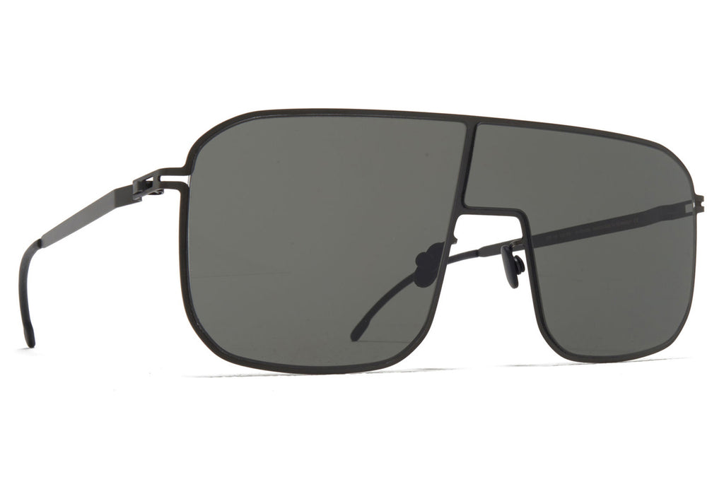 MYKITA - Studio 12.2 Sunglasses Black with Dark Grey Solid Lenses