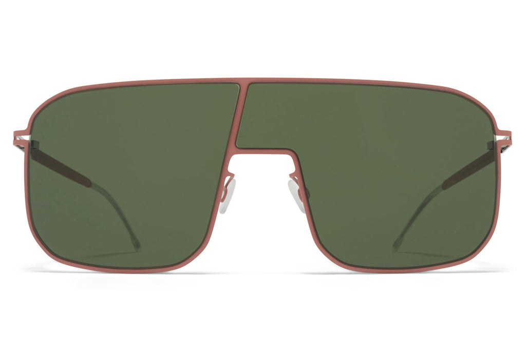 MYKITA - Studio 12.2 Sunglasses Pink Clay with Olive Green Lenses