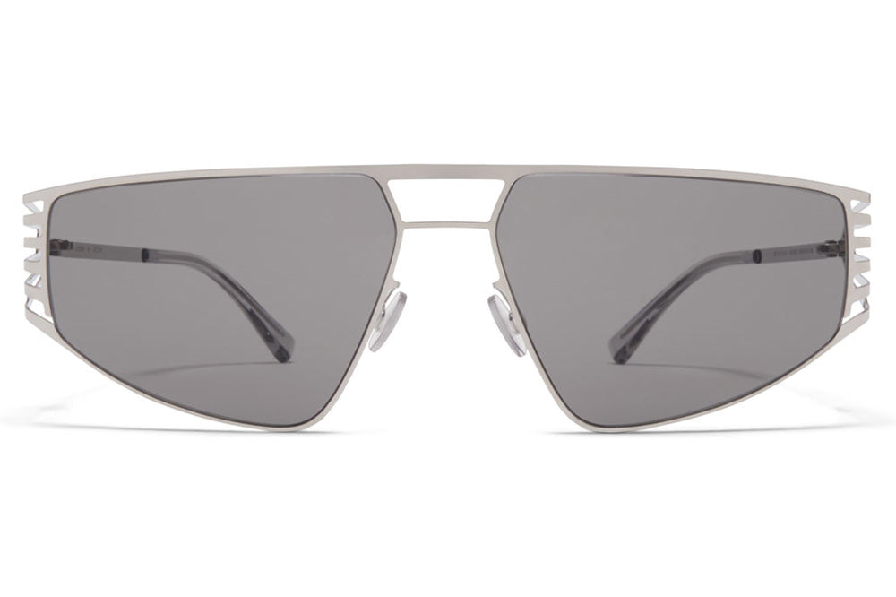 MYKITA STUDIO - Studio 8.1 Sunglasses Shiny Silver with Grey Solid Lenses
