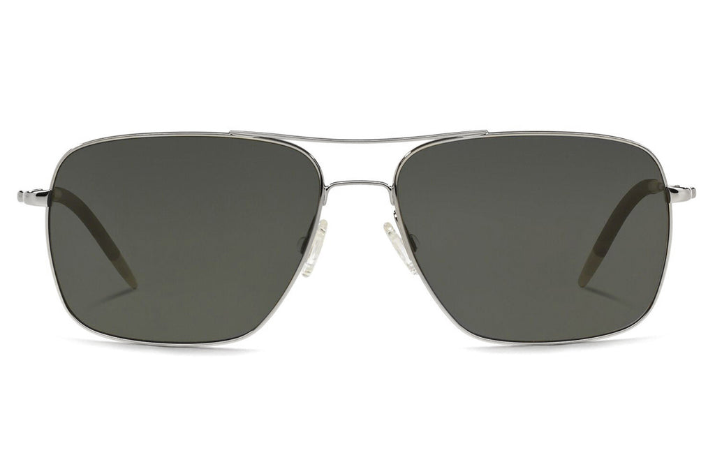Oliver Peoples - Clifton (OV1150S) Sunglasses Silver with Midnight Polar VFX Lenses