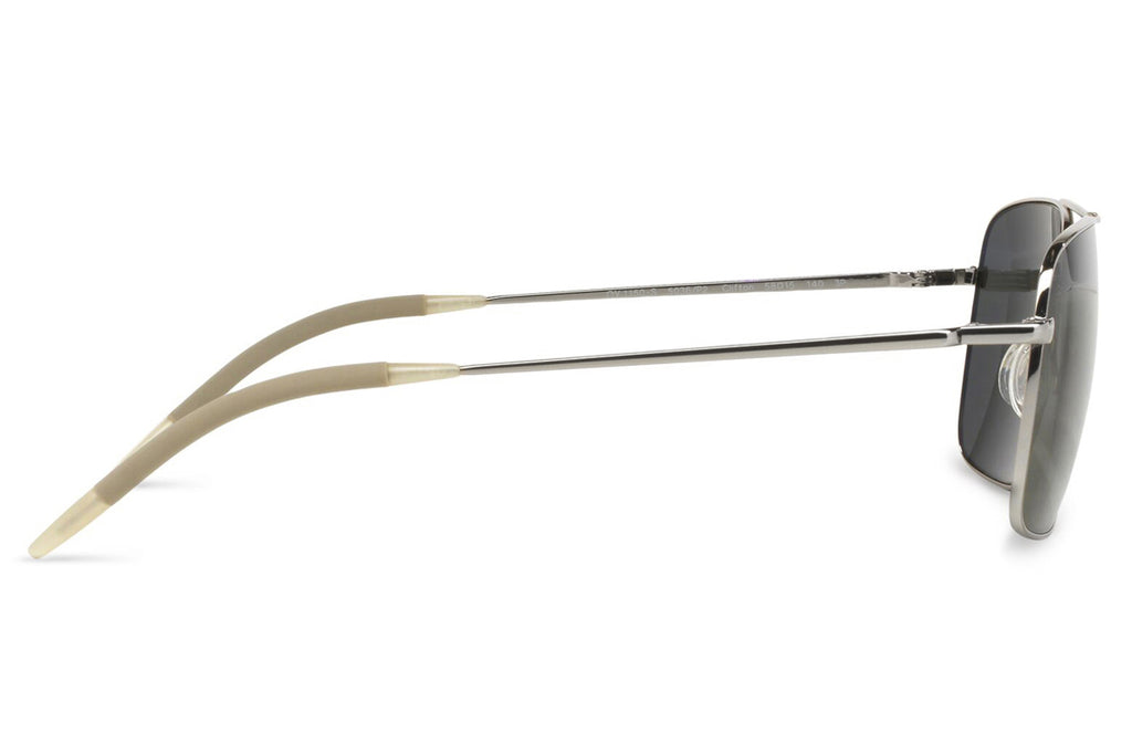 Oliver Peoples - Clifton (OV1150S) Sunglasses Silver with Midnight Polar VFX Lenses