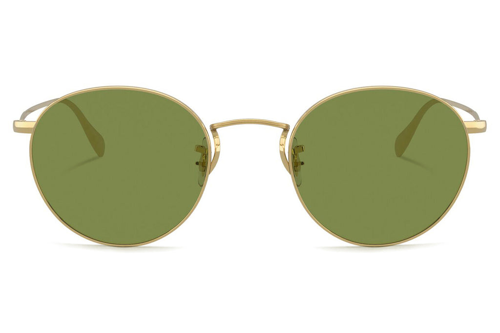 Oliver Peoples - Coleridge (OV1186S) Sunglasses Gold with Green C Lenses