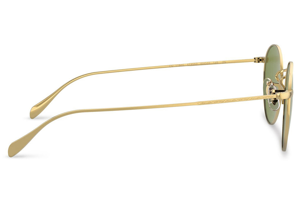 Oliver Peoples - Coleridge (OV1186S) Sunglasses Gold with Green C Lenses