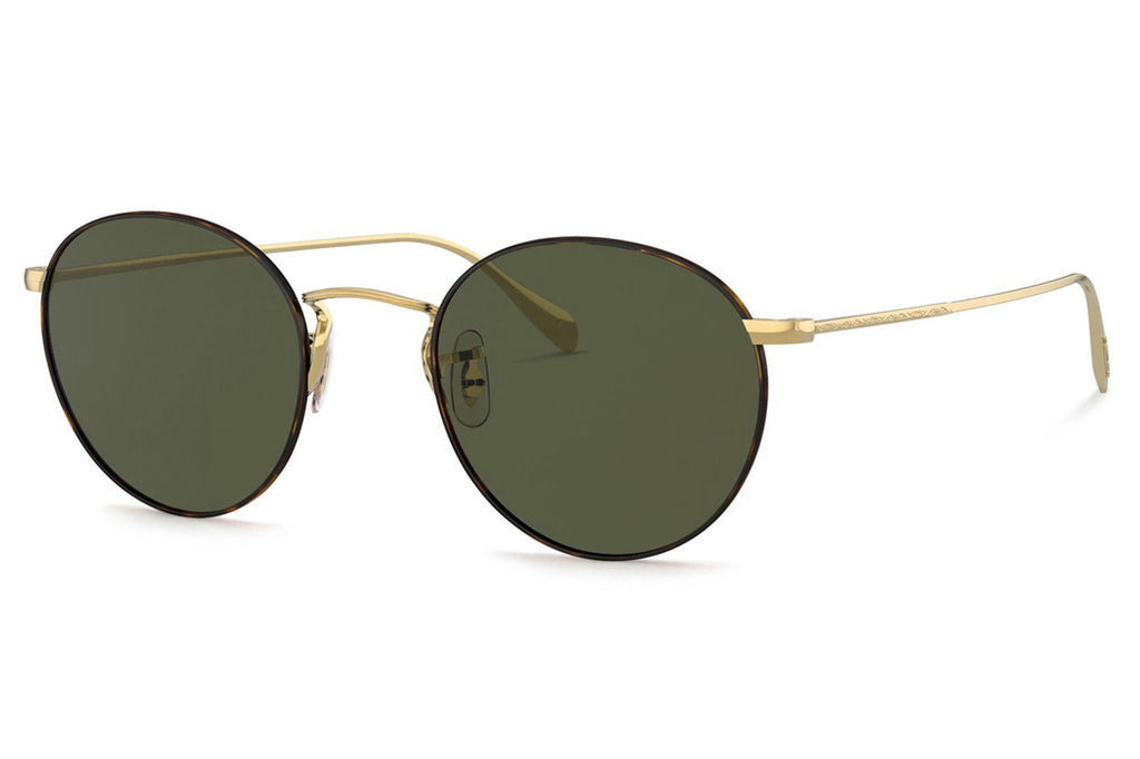 Oliver Peoples - Coleridge (OV1186S) Sunglasses Gold-Tortoise with G-15 Lenses