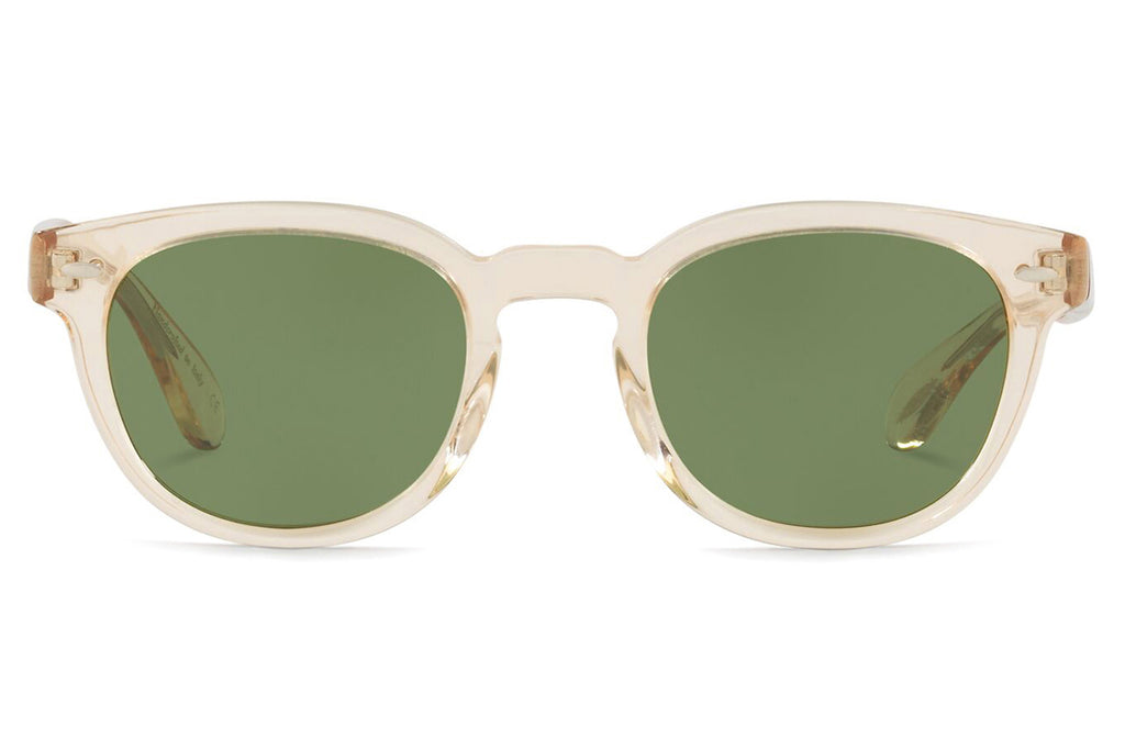 Oliver Peoples - Sheldrake (OV5036S) Sunglasses Buff with Green C Lenses