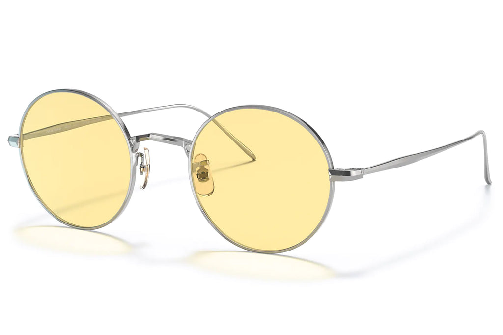 Oliver Peoples | G. Ponti-3 (OV1293ST) Sunglasses Silver with Yellow Wash Lenses