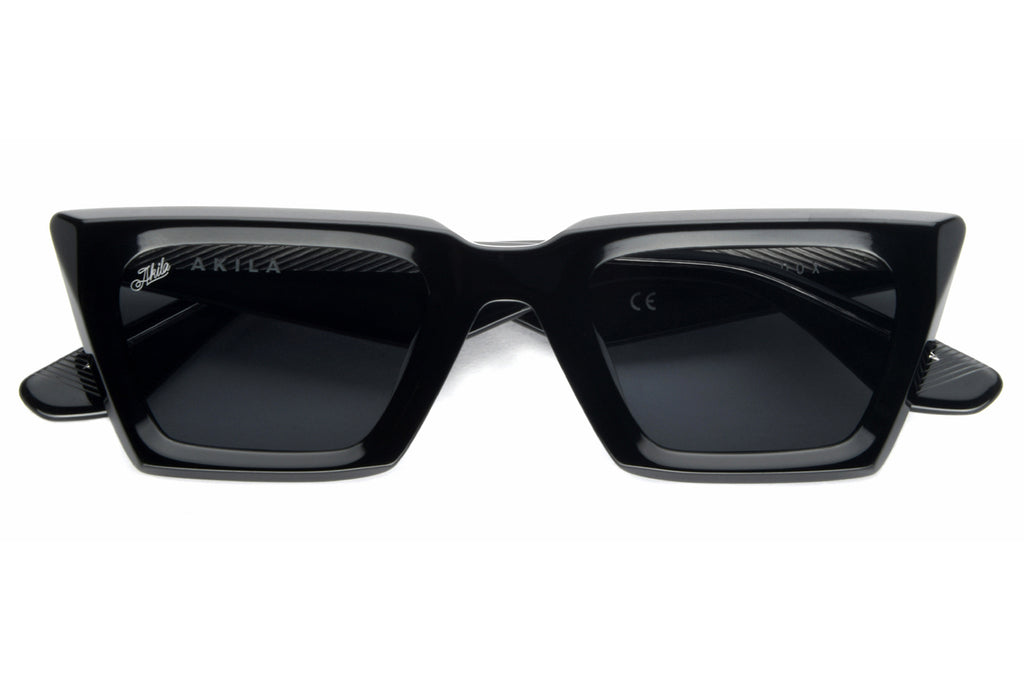 AKILA® Eyewear - Paradox Sunglasses Black w/ Black Lenses