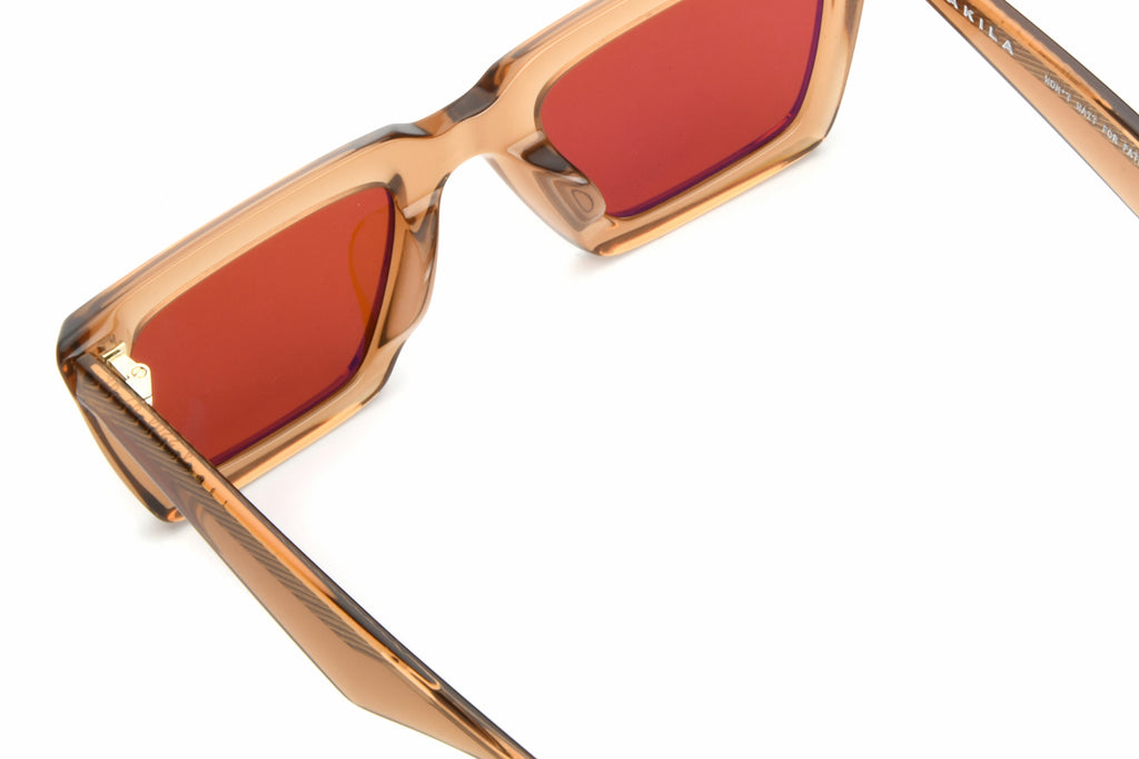 AKILA® Eyewear - Paradox Sunglasses Brown w/ Amber Lenses