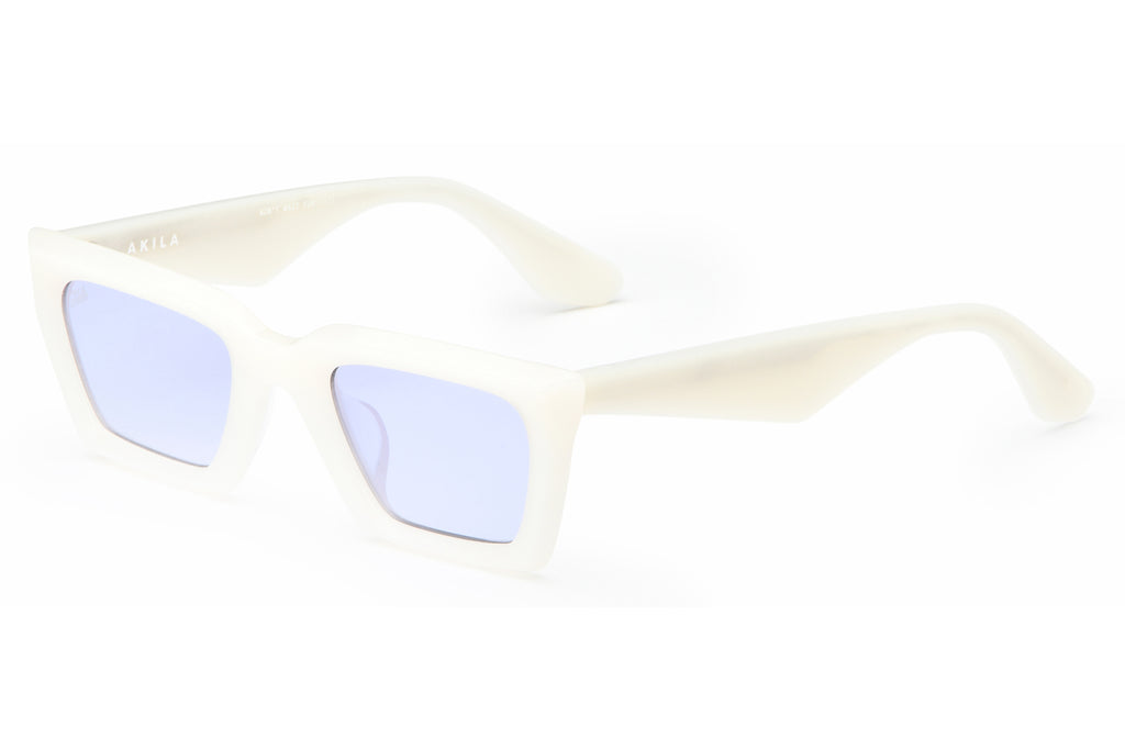 AKILA® Eyewear - Paradox Sunglasses Ivory w/ Violet Lenses