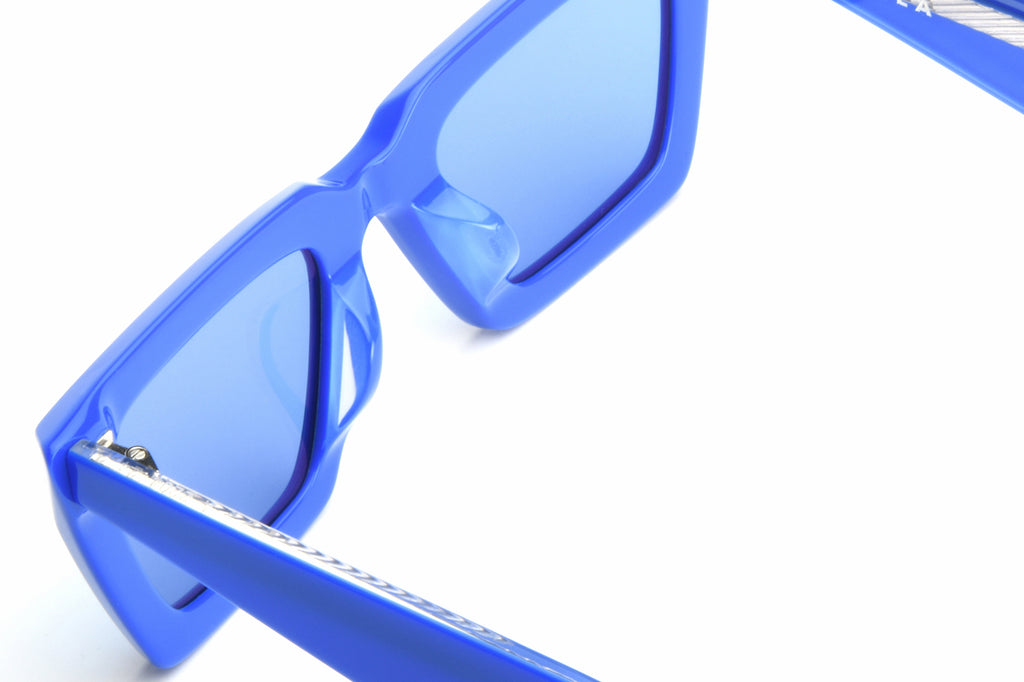 AKILA® Eyewear - Paradox Sunglasses Klein Blue w/ Blue Lenses