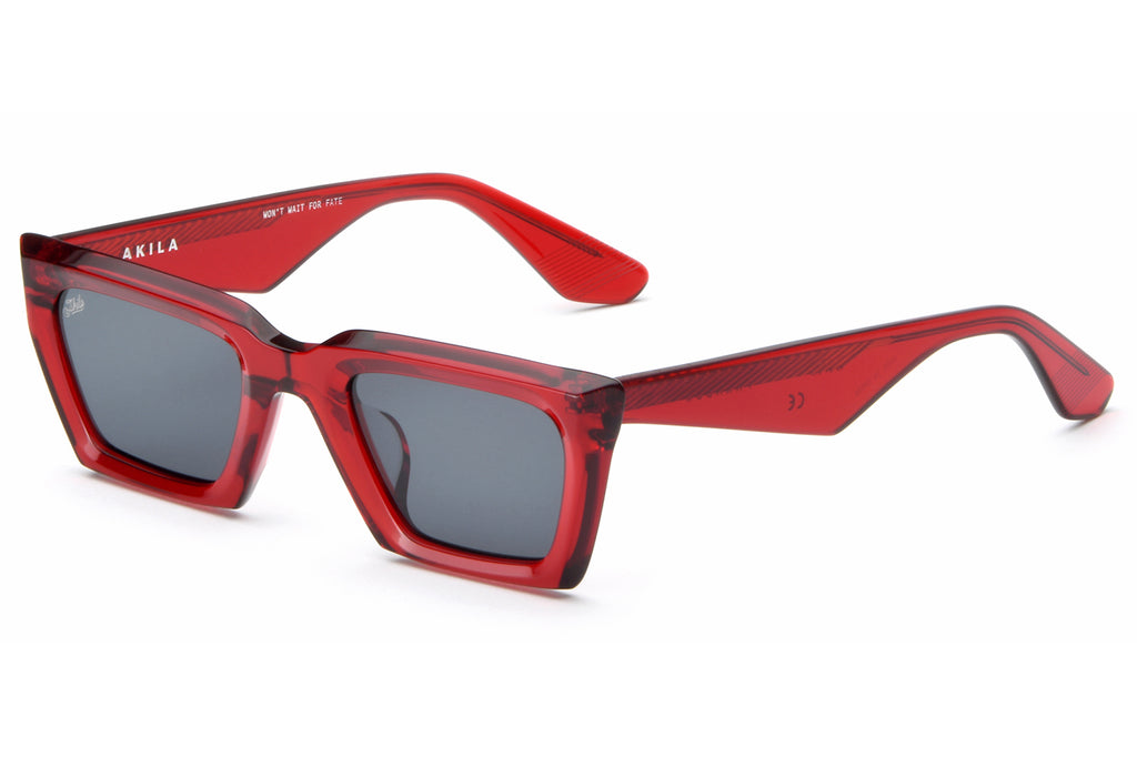 AKILA® Eyewear - Paradox Sunglasses Ruby w/ Black Lenses