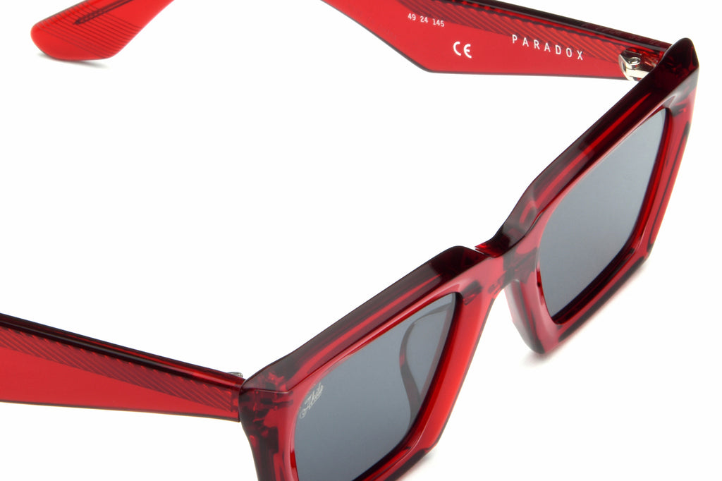 AKILA® Eyewear - Paradox Sunglasses Ruby w/ Black Lenses