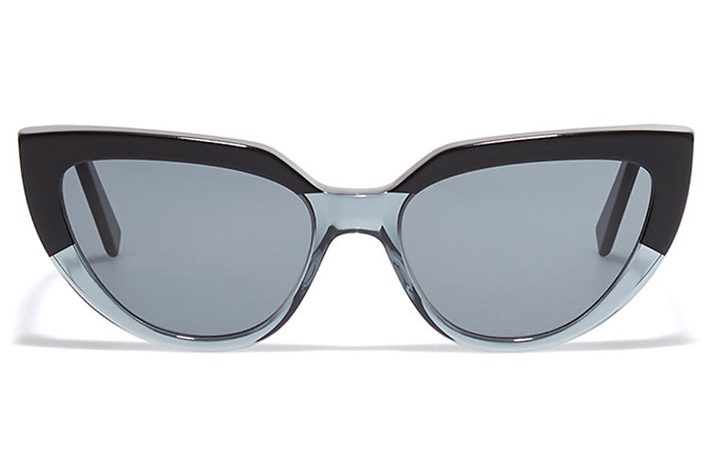 Bob Sdrunk - Peach Sunglasses Black/Transparent Grey