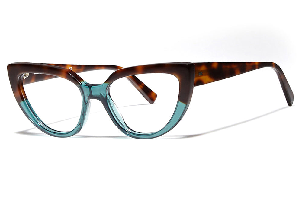 Bob Sdrunk - Peach Eyeglasses Tortoise/Green